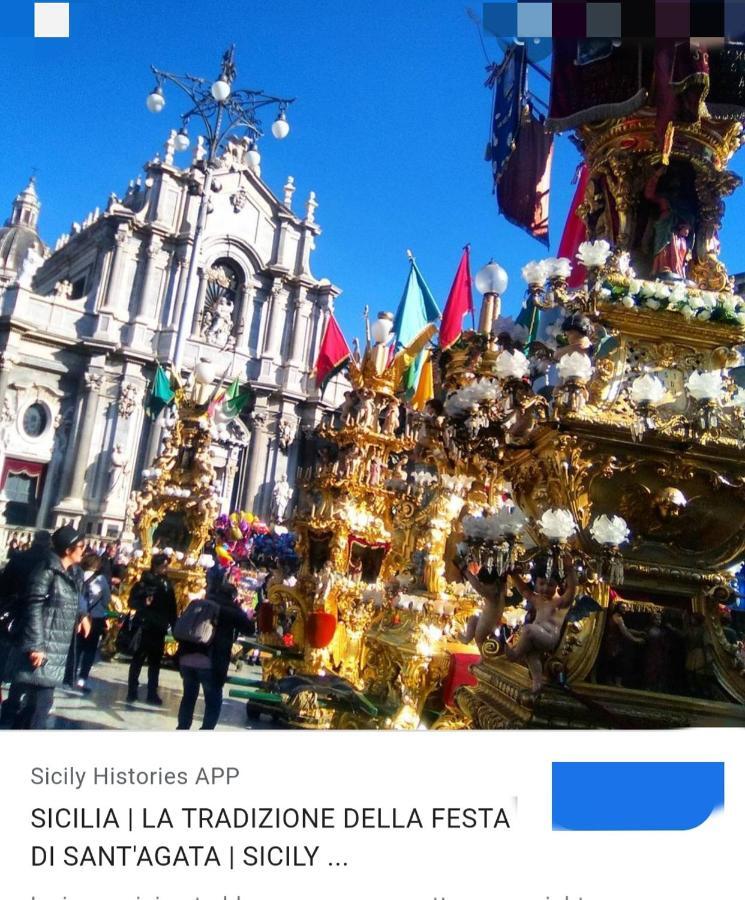 Le Casette Di Nonna Rosa In Fontanarossa Catania Airport Bagian luar foto